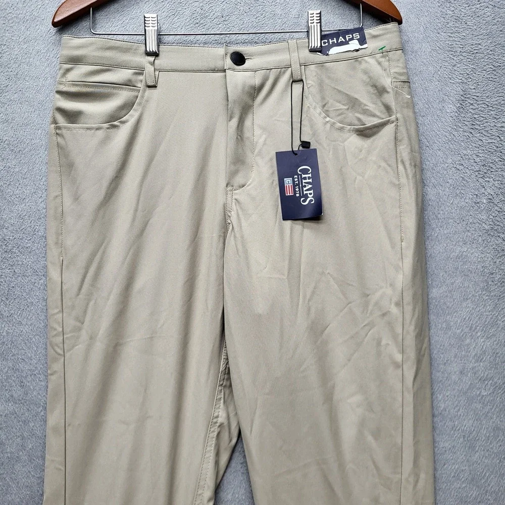 Chaps‎ Men Pants 32 Khaki Chino Golf 29